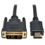 Tripp Lite P566-050 video cable adapter 600" (15.2 m) HDMI DVI Black1