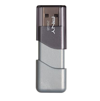 PNY P-FD256TBOP-GE USB flash drive 256 GB USB Type-A 3.2 Gen 1 (3.1 Gen 1) Gray, Silver1