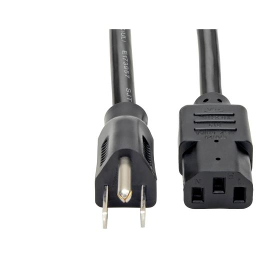 Tripp Lite P007-012 power cable Black 145.7" (3.7 m) NEMA 5-15P C13 coupler1