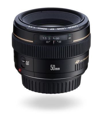 Canon EF 50mm 1:1,4 USM SLR Standard lens Black1