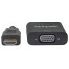 Manhattan 151467 video cable adapter 11.8" (0.3 m) HDMI Type A (Standard) VGA (D-Sub) Black3