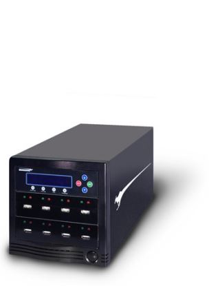 Kanguru U2D2-7 media duplicator USB flash drive duplicator 7 copies Black1