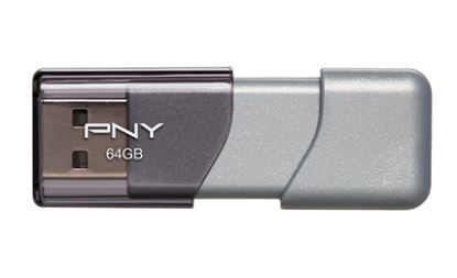 PNY 64GB USB 3.0 USB flash drive USB Type-A 3.2 Gen 1 (3.1 Gen 1) Silver1