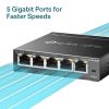 TP-Link TL-SG105E Managed L2 Gigabit Ethernet (10/100/1000) Black6