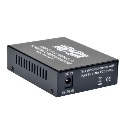Tripp Lite N784-001-SC-15 network media converter 100 Mbit/s 1310 nm Single-mode Black1