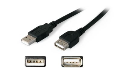 AddOn Networks 6" USB A - USB A USB cable 5.91" (0.15 m) USB 2.0 Black1