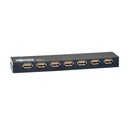 7-PORT USB 2.0 MOBILE HI-SPEED HUB NOTEBOOK LAPTOP BUS POWER AC1