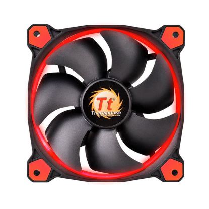 Thermaltake Riing 12 Computer case Fan 4.72" (12 cm) Black, Red1