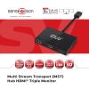 CLUB3D SenseVision MST Hub DP1.2 to HDMI™ Triple Monitor2