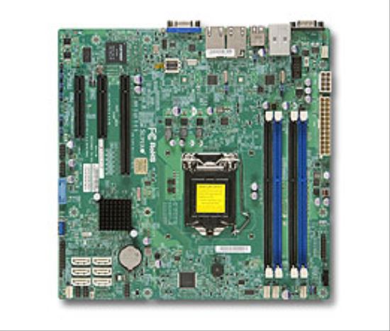 MOTHER BOARD-INTEL, (EOL)MB -X10SLM+-F-BULK, BULK1