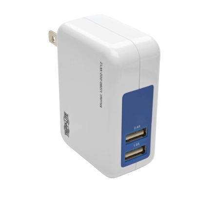 Tripp Lite U280-002-W12 mobile device charger Blue, White Indoor1