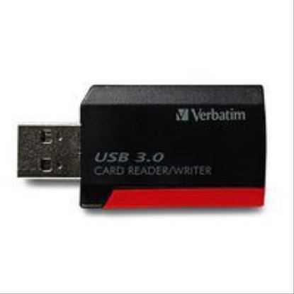 Verbatim 98538 card reader USB 3.2 Gen 1 (3.1 Gen 1) Black, Red1