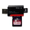 Verbatim 98538 card reader USB 3.2 Gen 1 (3.1 Gen 1) Black, Red3