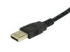 Monoprice USB 2.0, M/F, 1.8288m USB cable 72" (1.83 m) USB A Black2