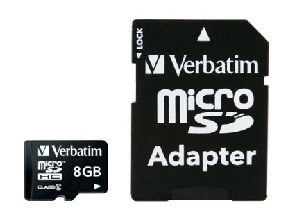 Verbatim Premium 8 GB MicroSDHC Class 101