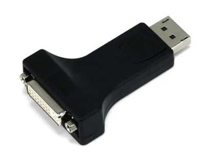 Monoprice 4827 cable gender changer DisplayPort DVI-D Black1