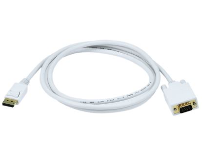 Monoprice DisplayPort/VGA, M/M, 1.8288 m 72" (1.83 m) VGA (D-Sub) White1