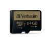 Verbatim Pro+ 64 GB MicroSDHC MLC Class 102