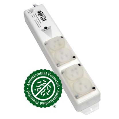 Tripp Lite PS-406-HGULTRA surge protector White 4 AC outlet(s) 120 V 72" (1.83 m)1