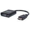 Manhattan 151436 video cable adapter 11.8" (0.3 m) HDMI Type A (Standard) VGA (D-Sub) Black1