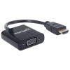 Manhattan 151436 video cable adapter 11.8" (0.3 m) HDMI Type A (Standard) VGA (D-Sub) Black2