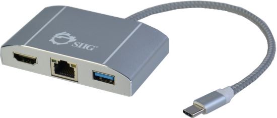 ADDS ONE GIGABIT ETHERNET,ONE HDMI AND TWO USB PORTS THROUGH ONE USB TYPE-C CONN1