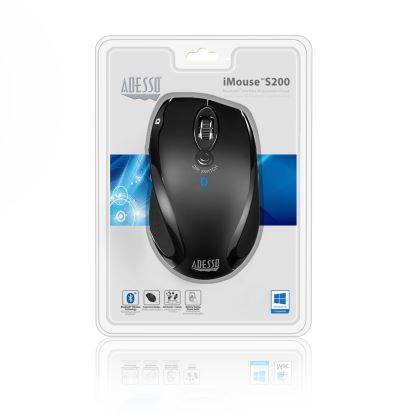 Adesso iMouse S200B mouse Ambidextrous Bluetooth Optical 2000 DPI1
