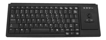 TG3 Electronics TG82TB keyboard PS/2 QWERTY English Black1