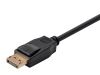 Monoprice 13361 122" (3.1 m) DisplayPort Black3