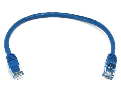 Monoprice 2127 networking cable Blue 11.8" (0.3 m) Cat5e U/UTP (UTP)1