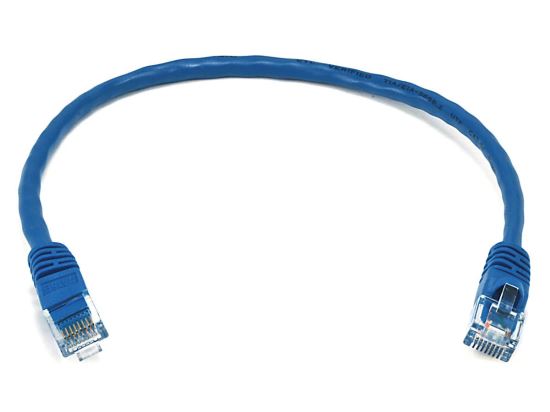 Monoprice 2127 networking cable Blue 11.8" (0.3 m) Cat5e U/UTP (UTP)1