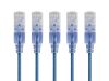 Monoprice 15134 networking cable Blue 59.1" (1.5 m) Cat6a U/UTP (UTP)1