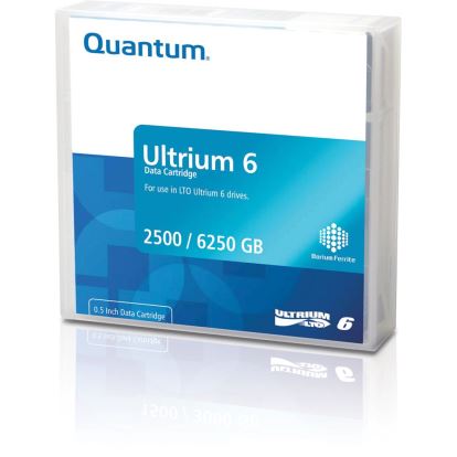 Quantum MR-L6WQN-04 backup storage media Blank data tape 2500 GB LTO 0.5" (1.27 cm)1