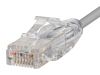 Monoprice 7ft. SlimRun Cat6 UTP networking cable Gray 83.9" (2.13 m) U/UTP (UTP)2