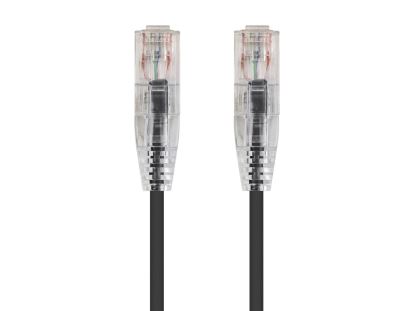 SLIMRUN  CAT6 UTP CABLE-6-INCH BLACK1