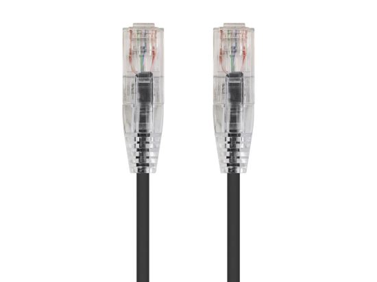 SLIMRUN  CAT6 UTP CABLE-6-INCH BLACK1