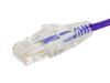 Monoprice 14796 networking cable Purple 12.2" (0.31 m) Cat6 U/UTP (UTP)2