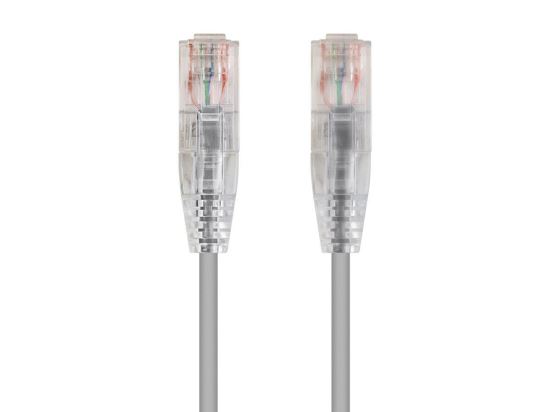 SLIMRUN  CAT6 UTP CABLE-1FT GRAY1