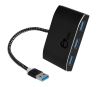 Siig JU-H40F12-S1 interface hub USB 3.2 Gen 1 (3.1 Gen 1) Type-A 5000 Mbit/s Black2