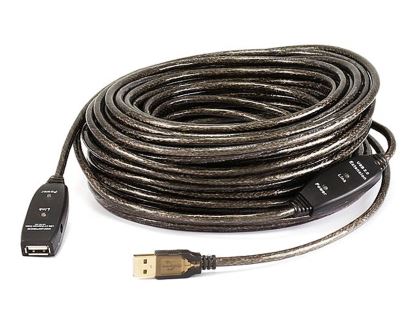 Monoprice 7644 USB cable 984.3" (25 m) USB 2.0 USB A Black1
