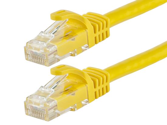 Monoprice 11255 networking cable Yellow 157.5" (4 m) Cat5e U/UTP (UTP)1