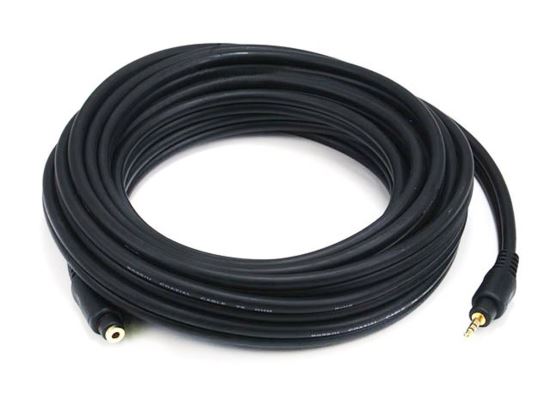 Monoprice 5590 audio cable 240.2" (6.1 m) 3.5mm TRS Black1