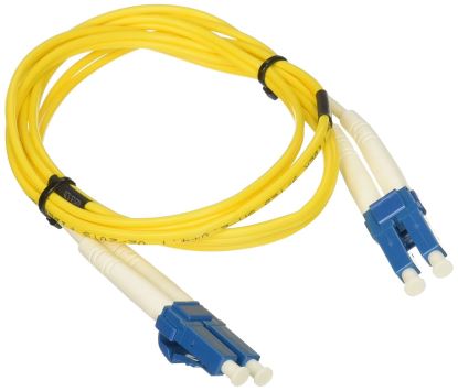 Monoprice 105217 fiber optic cable 39.4" (1 m) 2x LC OFNR Yellow1