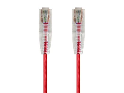 Monoprice 10ft. SlimRun Cat6 UTP networking cable Red 120" (3.05 m) U/UTP (UTP)1