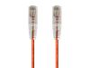 Monoprice 10ft. SlimRun Cat6 UTP networking cable Orange 120" (3.05 m) U/UTP (UTP)1