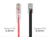 Monoprice 114785 networking cable Red 5.91" (0.15 m) Cat6 U/UTP (UTP)2