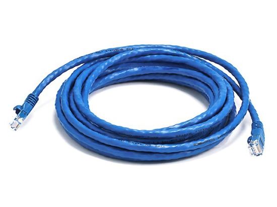 Monoprice RJ-45, 14ft networking cable Blue 168.1" (4.27 m) Cat6 U/UTP (UTP)1