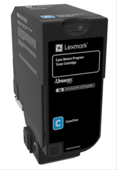 Lexmark 74C00CG toner cartridge 1 pc(s) Original Cyan1