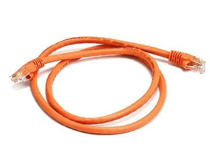 Monoprice RJ-45, 3ft networking cable Orange 35.8" (0.91 m) Cat6 U/UTP (UTP)1