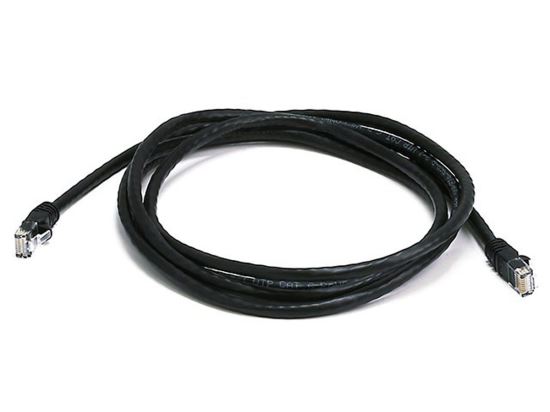 Monoprice 102139 networking cable Black 82.7" (2.1 m) Cat5e U/UTP (UTP)1